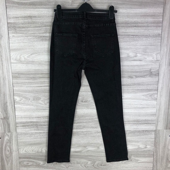 Free Generation LA Women's Bejeweled Front Side Black Pants Size Small $… - Picture 6 of 9